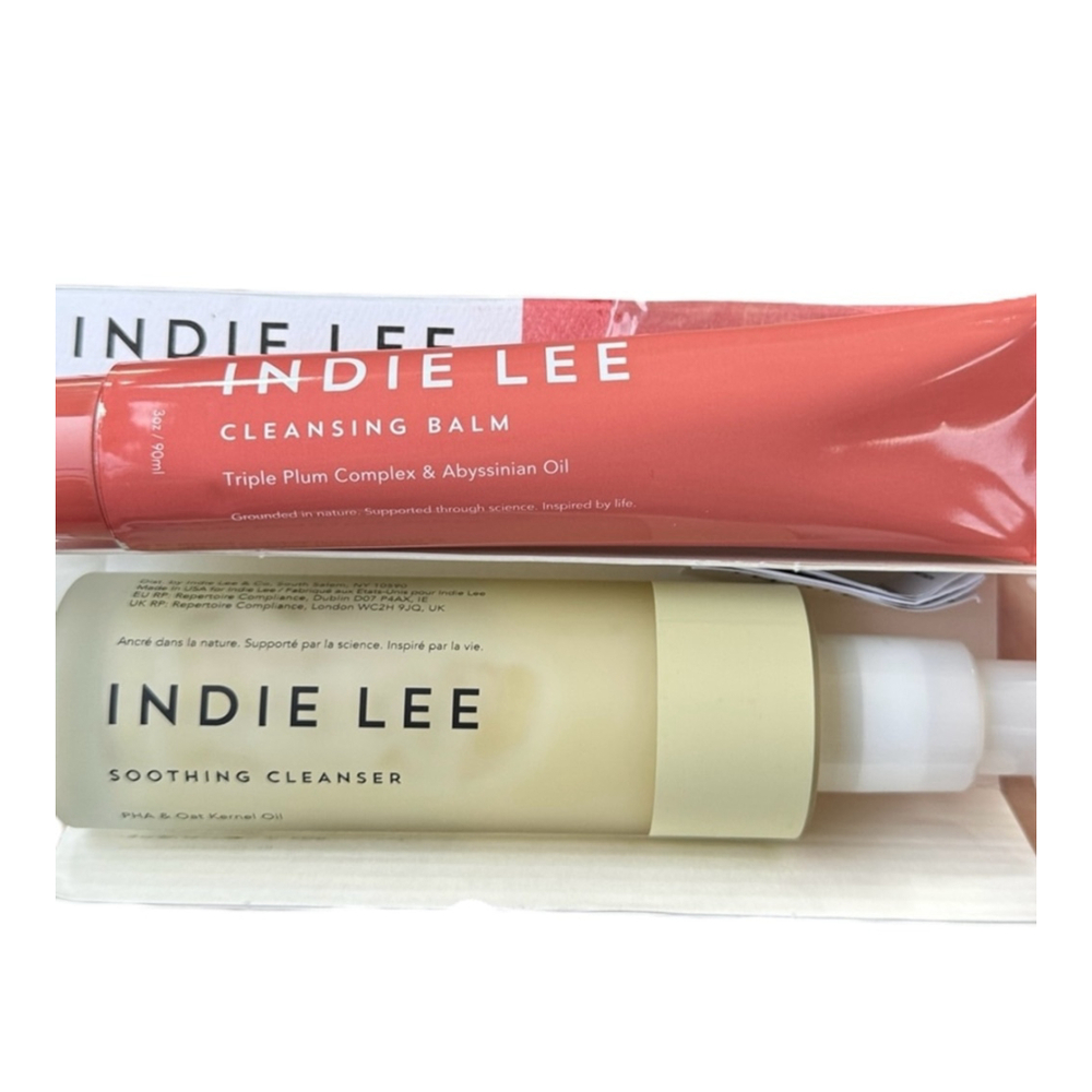 Indie Lee Cleansing Balm & Soothing Cleanser Set, New - Picture 4 of 4
